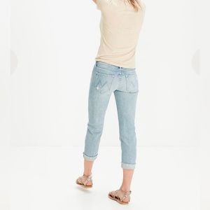 MOTHER denim, The Dropout Fray color: Disorderly. Size 30